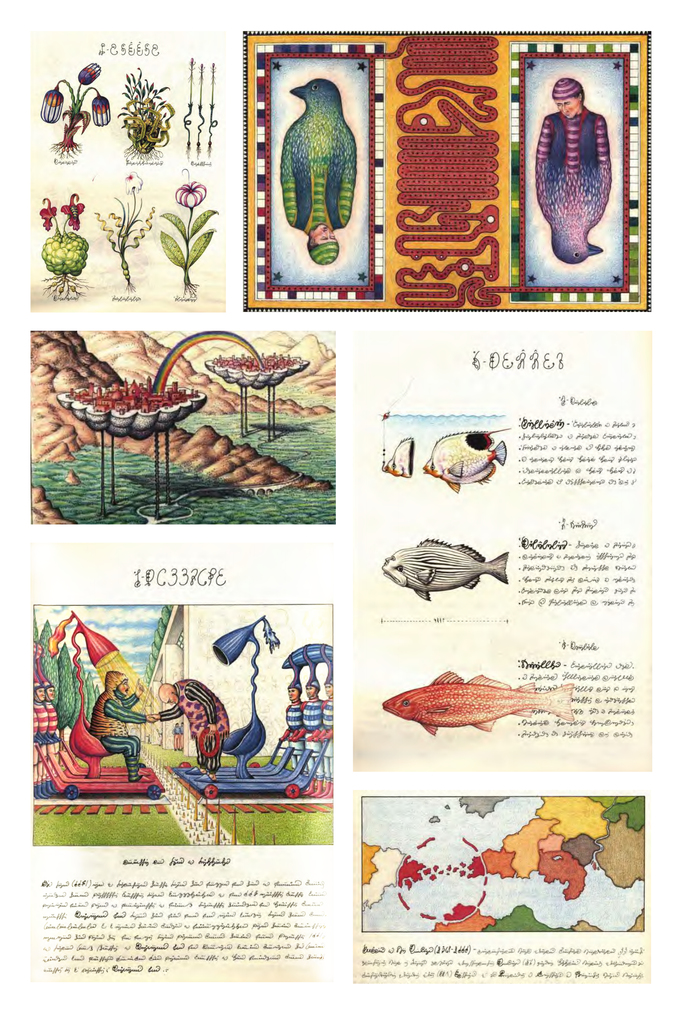 Codex Seraphinianus, a journey through an imaginary world